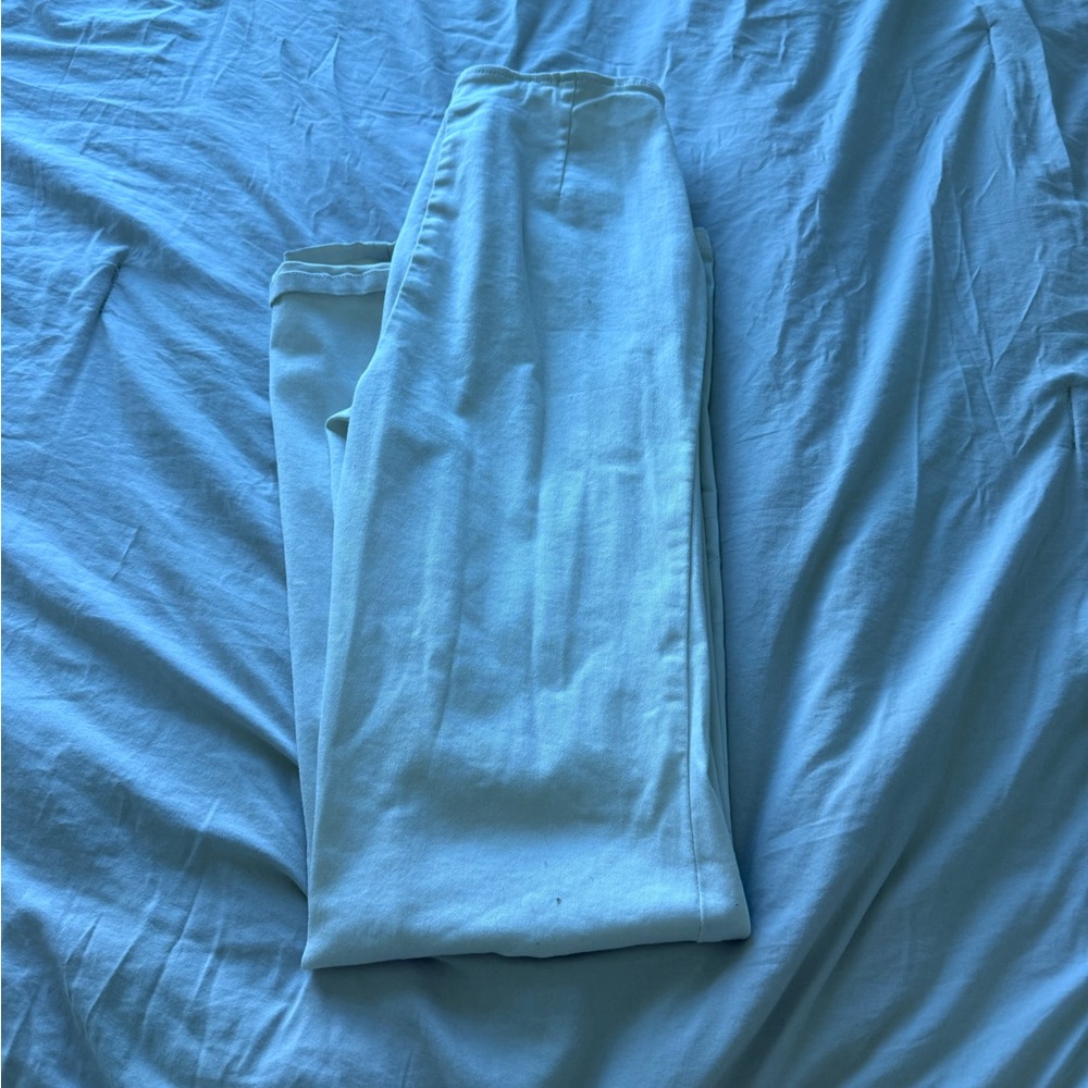 Women's White Wide Leg Pants